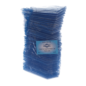 HSB - Crystal Tip Type Air/Water Tips, Plastic Core, Blue, 250/Pk