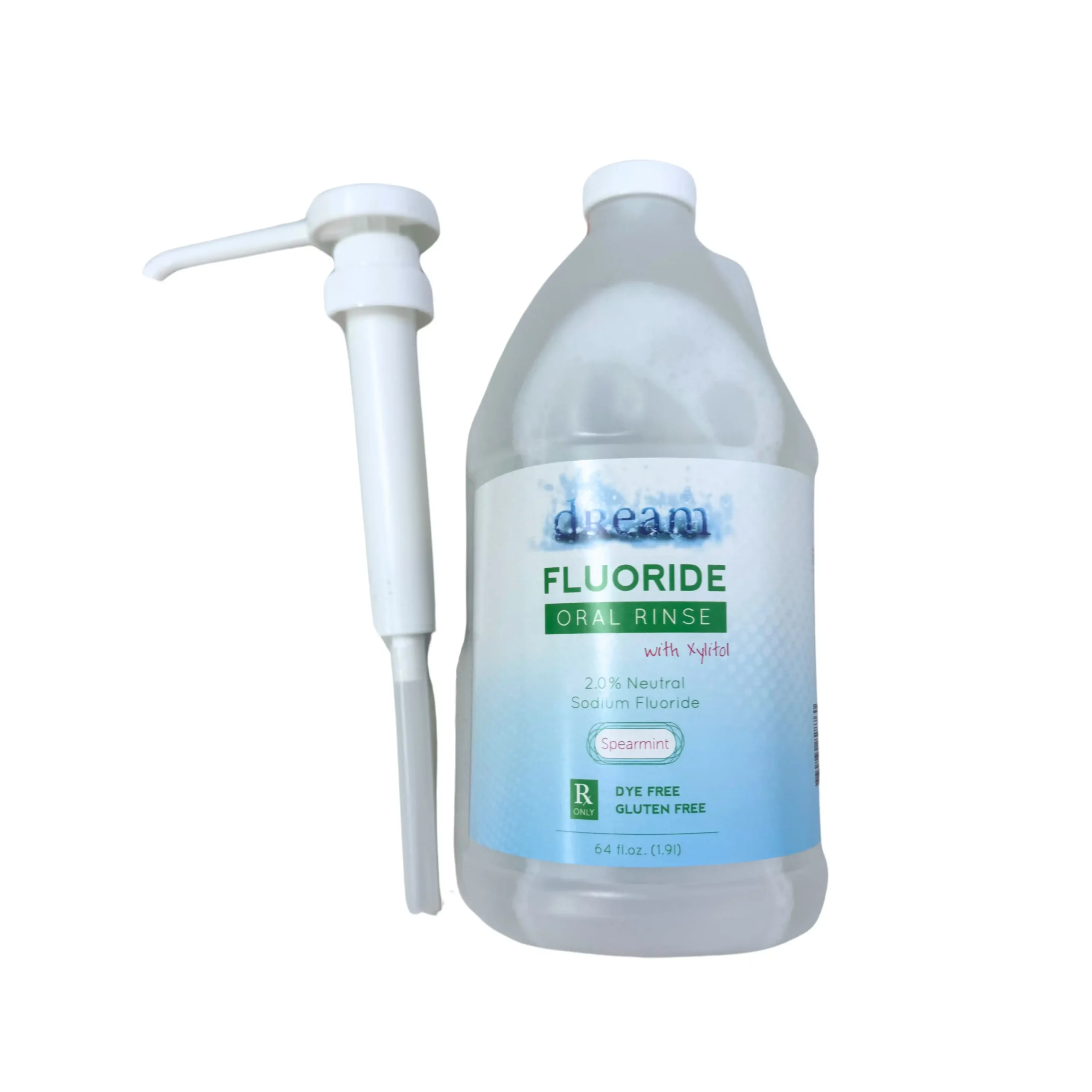 Fluoride Rinse 2.0% Neutral Sodium Fluoride - Dye-Free, Mint