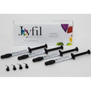 3D dental Joyfil Flowable Composite Refill 2gm 4/Pk, Shade C3, 3D- JF-C3