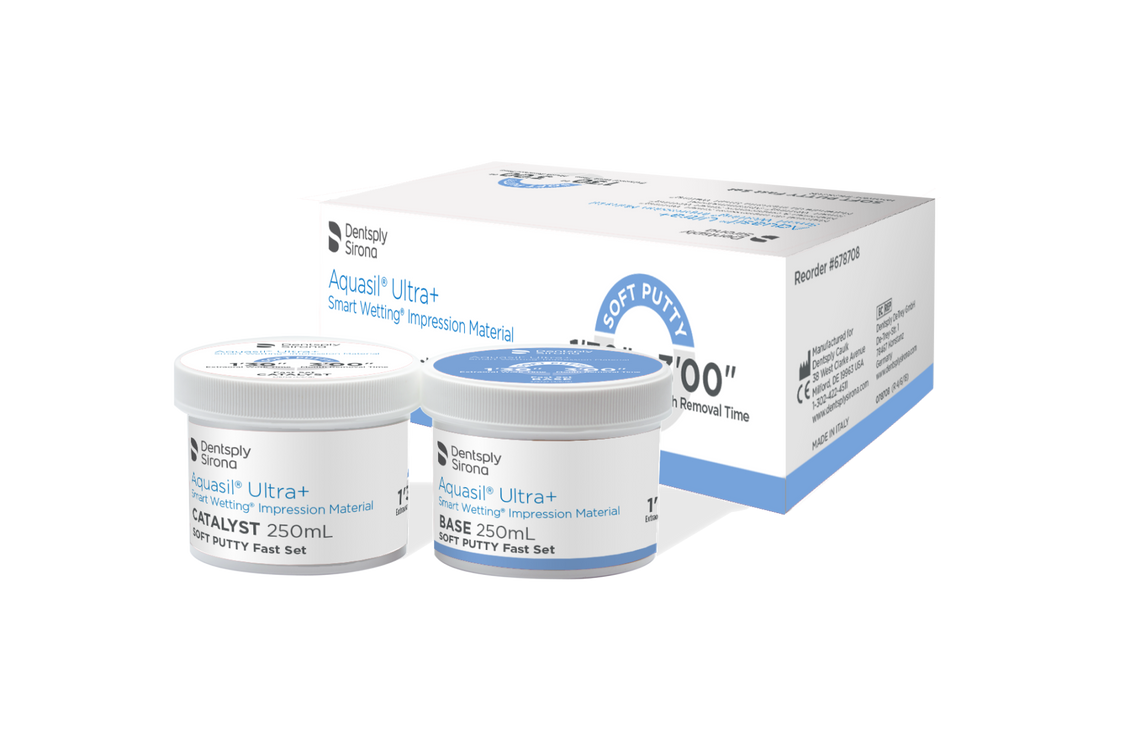 Aquasil® Ultra+ Hand Mix Soft Putty, Fast Set, 450 mL