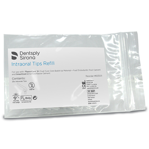 Dentsply: FluoroCore 2 Intraoral Mixing Tips 25/Pk - 612501
