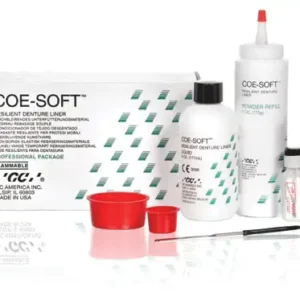 GC America COE-SOFT Soft Denture Reline Material Liquid Bulk
