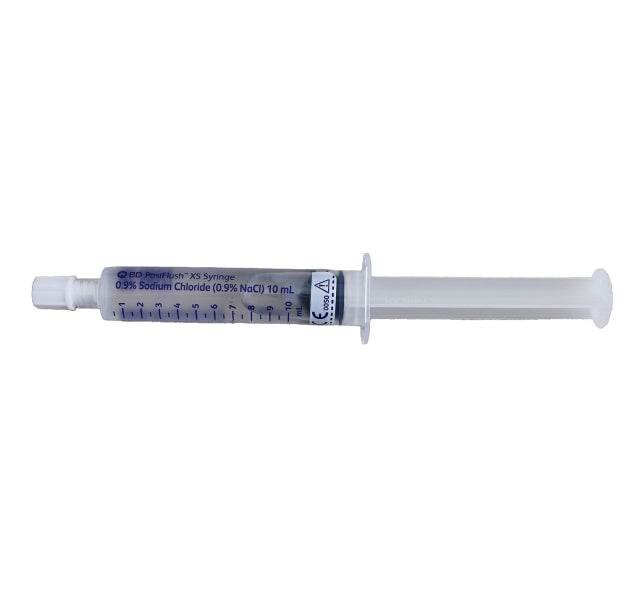 BD PosiFlush XS Saline Filled Flush Syringe - 3mL - 30/box