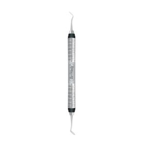 Hu-Friedy Hollenback Carver #1/2 HU-CVHL1/27 double-end dental instrument with #7 satin steel handle