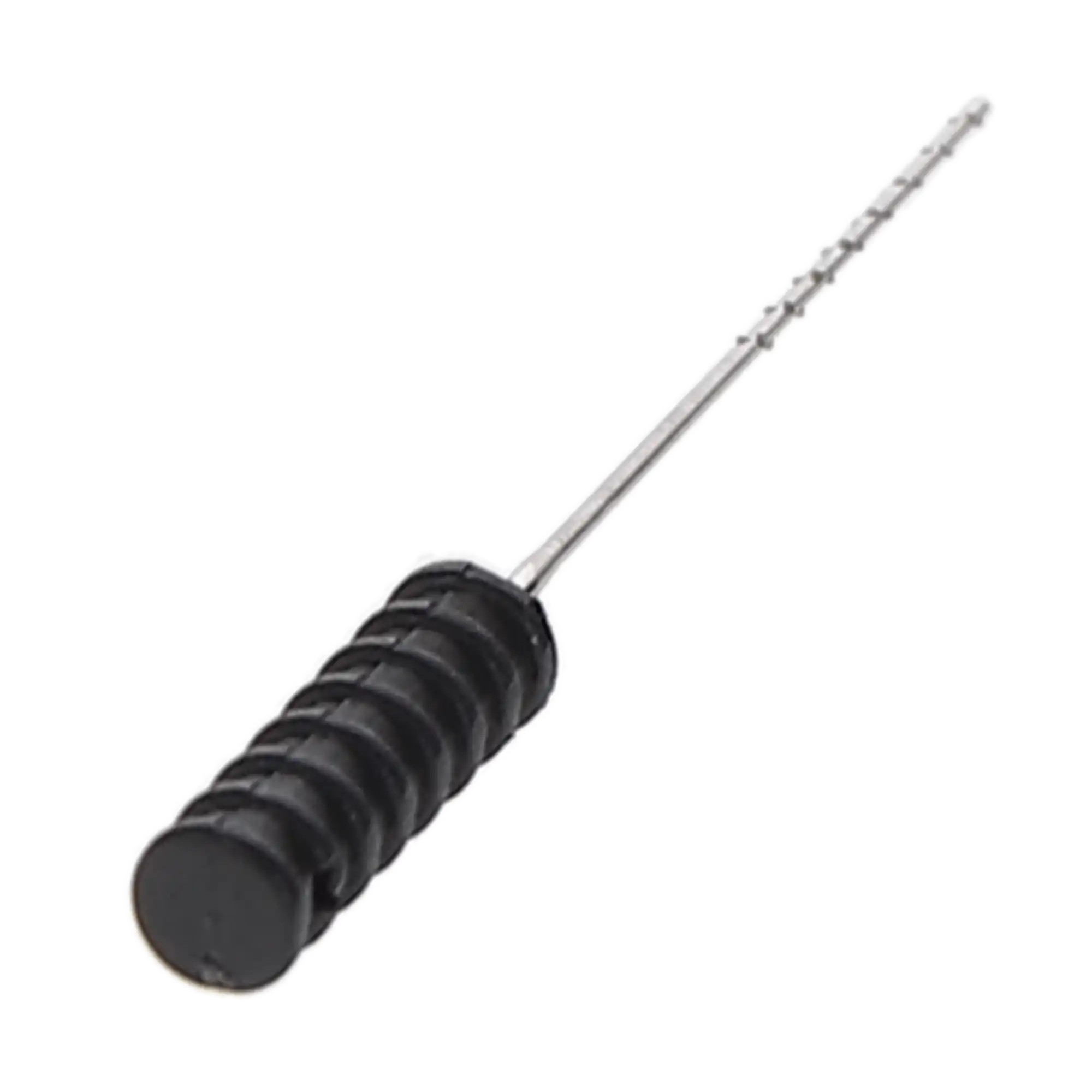 House Brand Barbed Broaches, 25 mm, # 6, Sterile, Coarse, Black, 10/Pk, HSB-400606