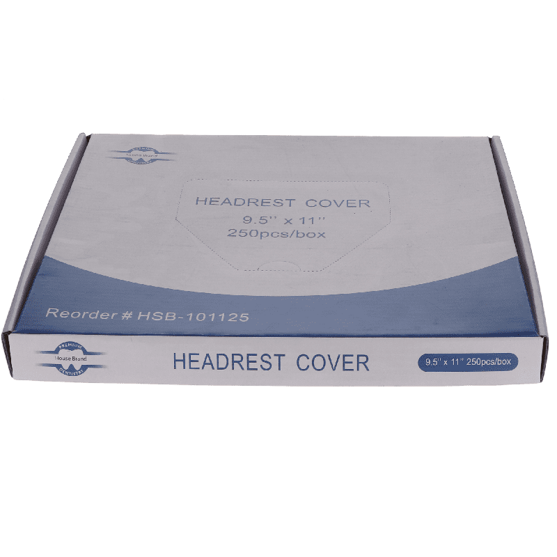 HSB - Poly Headrest Cover, 9.5" x 11", 250/Pk - Image 2