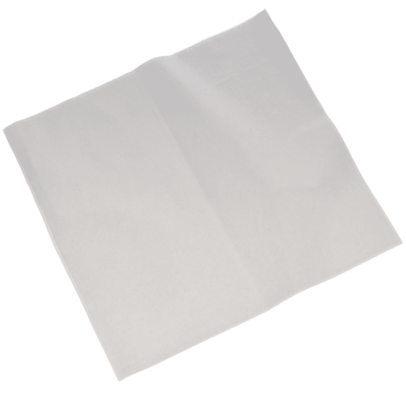 HSB Headrest Cover Paper Poly 10x10 White 500/Cs