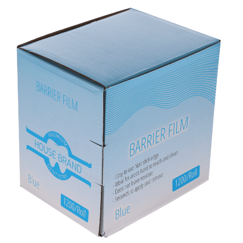 HSB - Non-Sterile Barrier Films, 4" x 6", Blue, 1200/Roll - Image 2