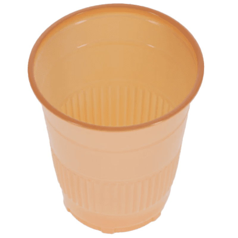HSB Plastic Cups 5oz Peach Disposable 1000/Cs